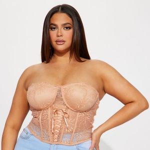 Lace Corset Top- Size 2X